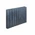 Rondo Palissadeband 50x50x8 cm Zwart