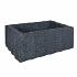 Ridgeflor Groot 60x40x25 cm Zwart