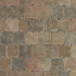 Metro Trommelsteen 15x15x6 cm S Brons genuanceerd