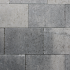 Metro Vlaksteen 30x20x4 cm Grijs-zwart