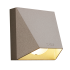 Wedge Wall 12V Rose Silver 6,3x10x10 cm