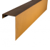 Cortenstaal overzetstuk 150x30x15 cm tbv wallblock