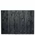 Tuinscherm Roermond 21-planks 130x180 cm Grenen Zwart gespoten