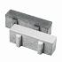 Aqua Brick 22% open 10x30x8 cm  Zwart