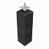 Betonpoer recht  15x15x60 cm Antraciet