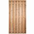 Tuindeur met stalen frame 195x100 cm Recht Douglas