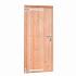Douglas deur onbehandeld Links draaiende enkele deur dicht 90 x 201