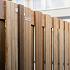Hardhout scherm Victor  180x180 cm 17 planks