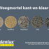 Voegmortel Kant-en-Klaar emmer 12,5 kg, zand/beige