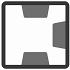 Betolux Beton-T-paal glad met diamantkop 10x10x280 cm ongecoat Antraciet