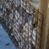 Bouwstaalmat 300x200 cm, maas 15x15x0,4 cm Roest