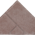 Bisschopsmuts 8 cm met schijnvoeg Heide