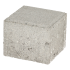 Halve Betonstraatsteen Ecotop Base 10,5x10,5x8 cm Grijs