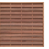 Keruing Elegant scherm 180x180 cm Premium FSC