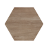 Staptegel Hexagons Foresta Chiaro Ø60x52x2cm