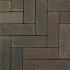 Strackstone+ Dikformaat 21x7x8 cm vlak Havanna/antraciet genuanceerd