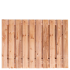 Tuinscherm Kalmar 21-planks 130x180 cm Red Class Rood geïmpregneerd