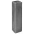 Betonpoer recht antraciet M16bus 15x15x60cm