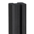 Beton-sleufpaal Reest 11,5x11,5x280 cm gecoat Antraciet