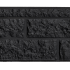 Betonplaat rotsmotief dubbelzijdig 4,8x36x184 cm gecoat Antraciet