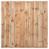 Tuinscherm Hoorn 9-planks 180x180 cm Groen geïmpregneerd