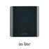 Ace Down Wall 230V Dark Grey 10x6,4 cm