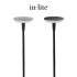 Sway Light Head Pearl Grey Ø 8,5 cm