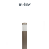 Liv Solitary Low 12V Rose Silver Ø6,7x37,2 cm