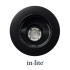 Big Nero 12V Ø 170 mm Integrated spot