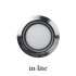 Fusion LED grondspot 12V RVS Ø 60 mm