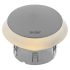 Puck LED grondspot 12V Pearl Grey Ø 60 mm