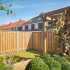 Tuinscherm Eindhoven 19+2-planks 180x180 cm Vuren Groen geïmpregneerd