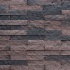 Wallblock Split 40x15x6 cm Brons