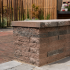 Wallblock Split 40x15x6 cm Brons