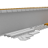 Flexline Borderrand Gegalvaniseerd 24cm lengte 216cm incl. 5 grondnagels en verbindingsset