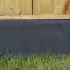 Betonplaat glad 3,5x24x184 cm ongecoat Antraciet t.b.v. Sleufpaal