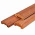 Hardhout afdekkap met sponning 180x7x3,5 cm geschaafd