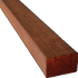 Vlonderplank 4,2x6,5x488 cm met V-groeven Kapur