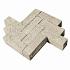 Oudhollands dikformaat 21x7x8 cm Creme