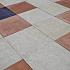 Oud Hollandse tegel 60x60x5 cm Roodbruin