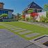 Oud Hollandse opsluitband 5x40x100 cm Antraciet
