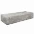 Oud Hollandse traptrede 100x37x15 cm Grijs