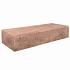 Oud Hollandse traptrede 100x40x20 cm Roodbruin
