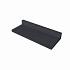 Oud Hollandse traptrede L-model 100x40x15 cm Carbon