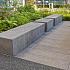 Oud Hollands zitelement (bank) 200x60x40 cm Antraciet