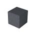 Oud Hollands zitelement (kubus) 50x50x50 cm Antraciet