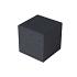 Oud Hollands zitelement (kubus) 50x50x50 cm Carbon