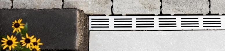 Waterdoorlatende stenen en klinkers